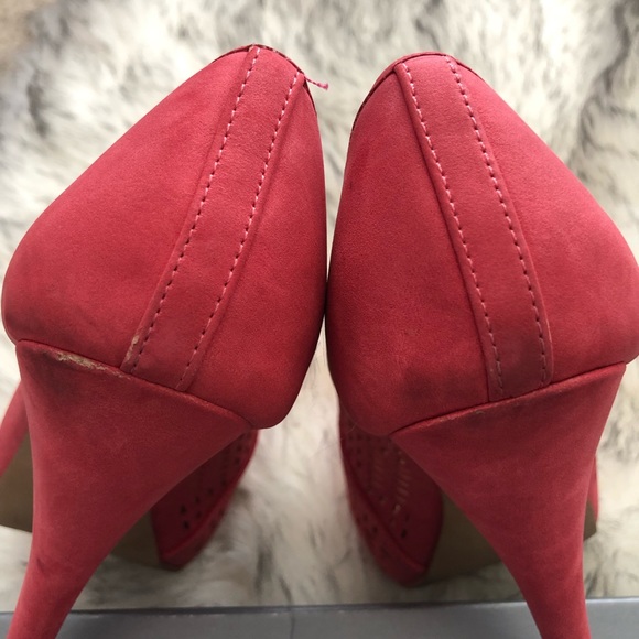 Apt 9 Coral Stilleto Heels - Picture 11 of 15